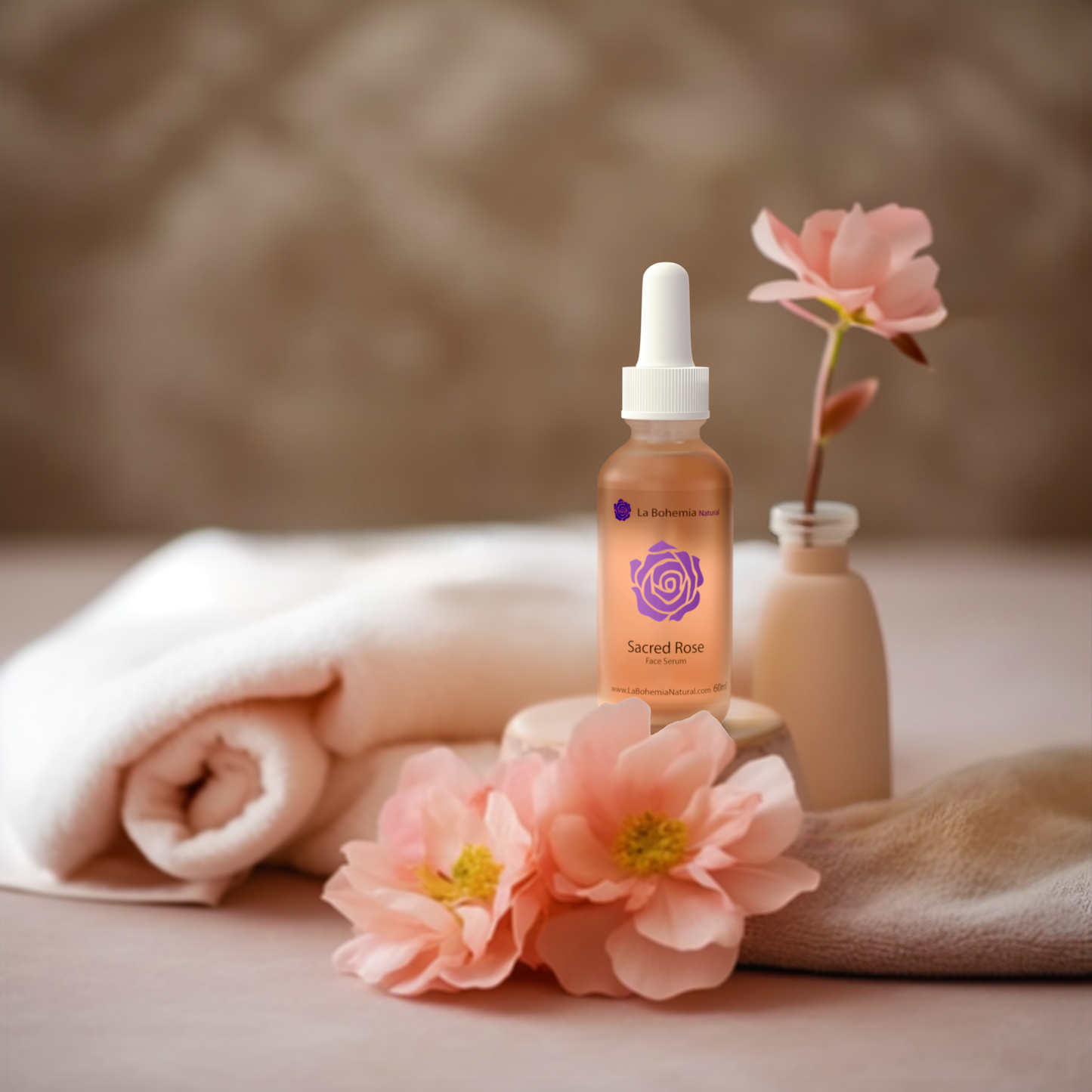 Sacred Rose Face Serum w/Argan & Rosehip Seed