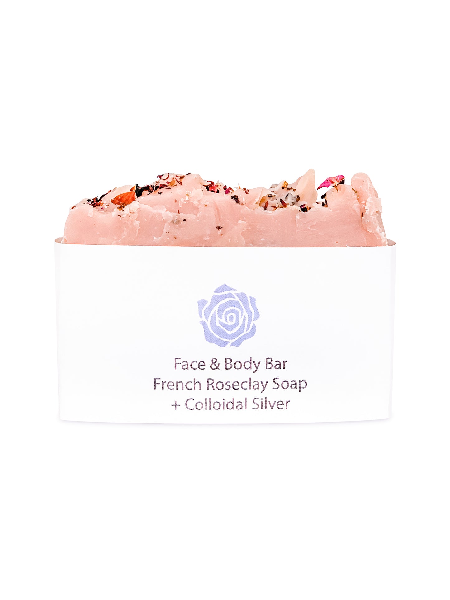 Sacred Rose + Colloidal Silver Organic Avocado Soap