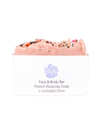 Sacred Rose + Colloidal Silver Organic Avocado Soap